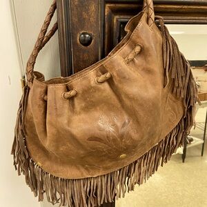 Elliot Lucca fringe leather purse